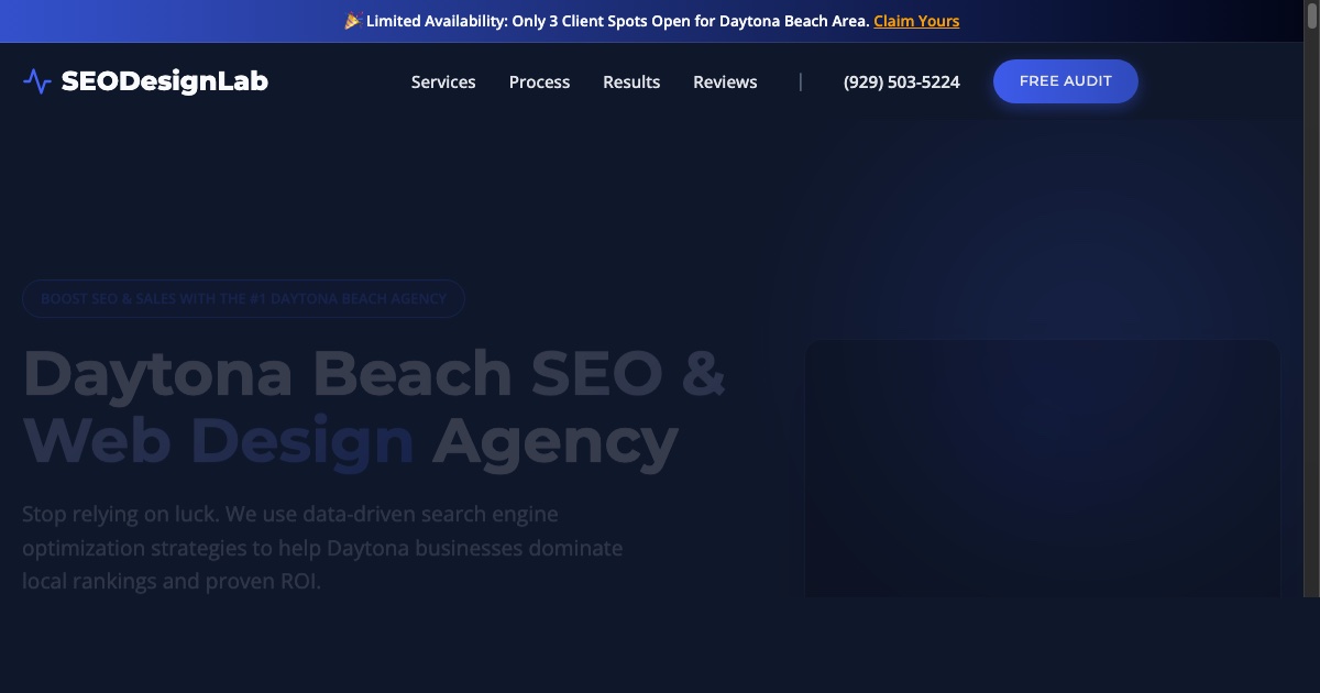 Daytona Beach SEO & Web Design Agency | SEODesignLab