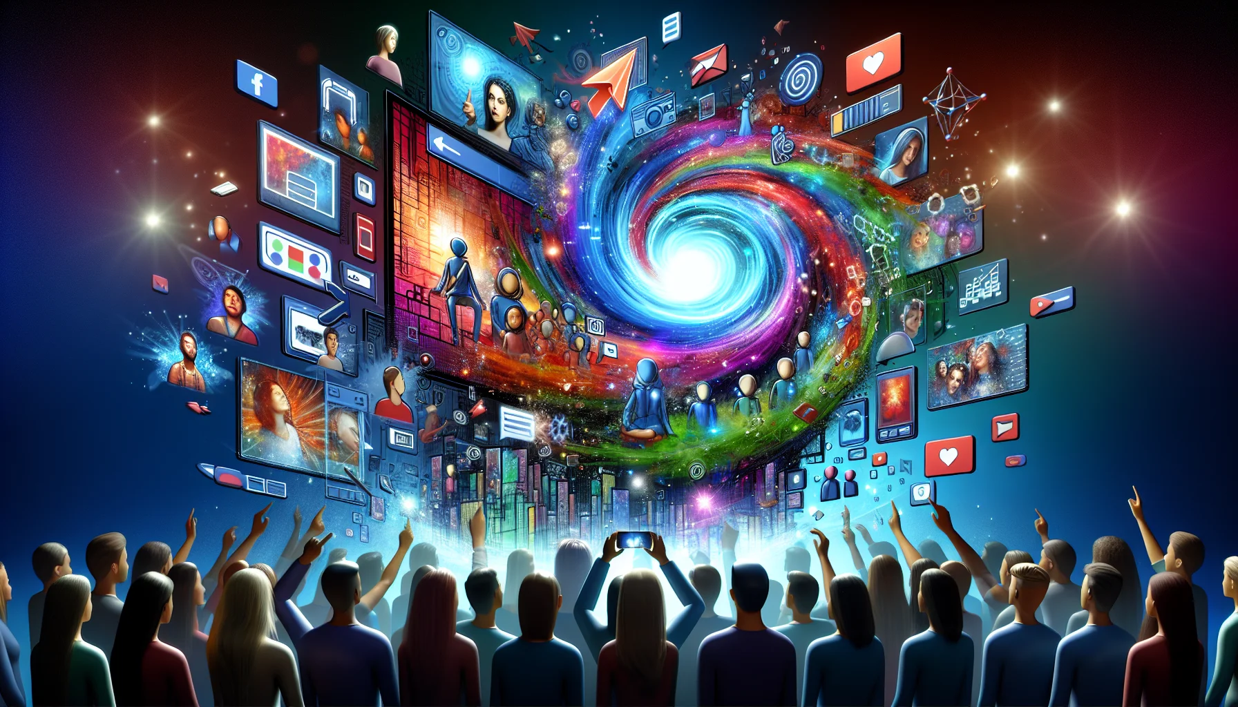 Authentic online presence building through visually compelling imagery